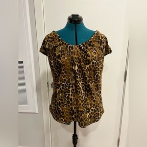 Leopard Print Blouse